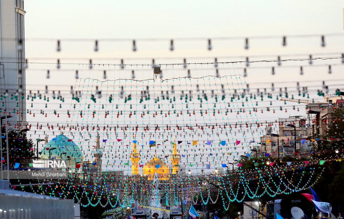 جشن بزرگ امام رضایی ها در مشهد
