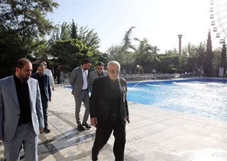 استخر روباز پارک ملت بهره‌برداری شد/ارائه خدمات رایگان به مساجد