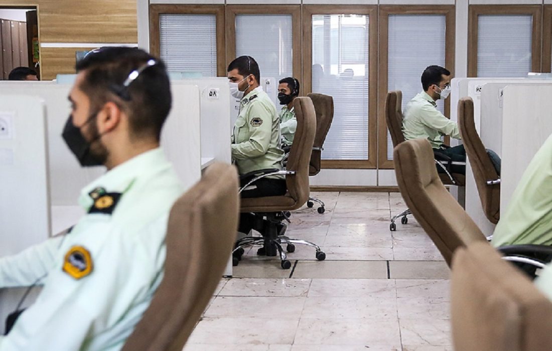 مشهدی‌ها روزانه ۳ هزار بار با مرکز فوریت‌های پلیس  تماس می‌گیرند