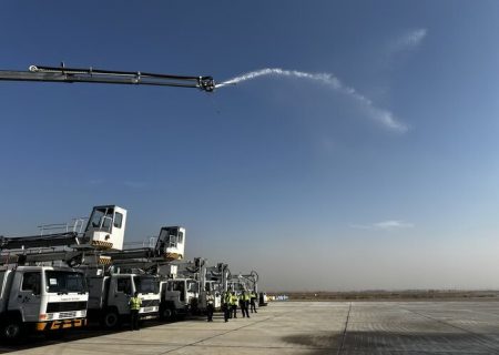 برگزاری رزمایش عملیات زمستانی در فرودگاه مشهد