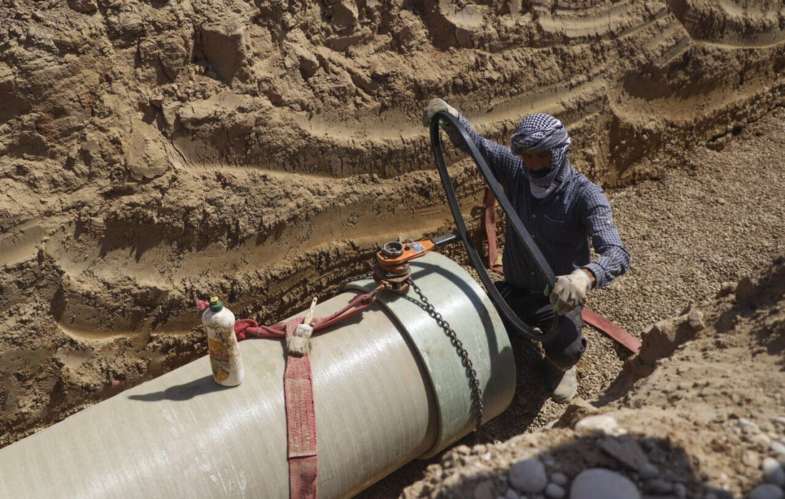رتبه نخست خراسان رضوی در طرح «انتقال آب با لوله» کشور