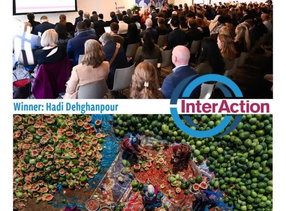 کسب مقام نخست جشنوارهInterAction  آمریکا توسط عکاس مشهدی