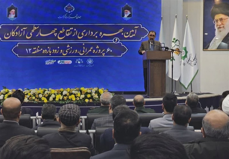 بهره‌برداری از پروژه بزرگ تقاطع چهارسطحی آزادگان مشهد