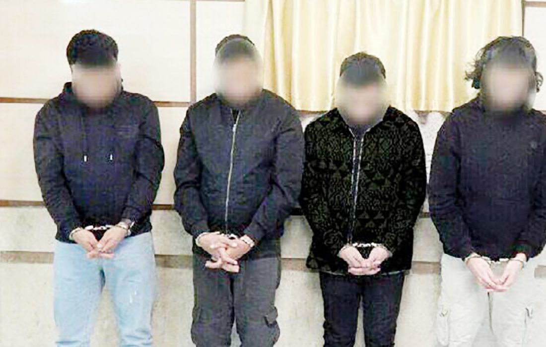بازداشت ۴ دانشجوی خوشگذران که «اشباح سیاه » لقب گرفتند + عکس های تاسف بار