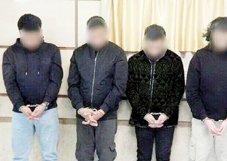 بازداشت ۴ دانشجوی خوشگذران که «اشباح سیاه » لقب گرفتند + عکس های تاسف بار