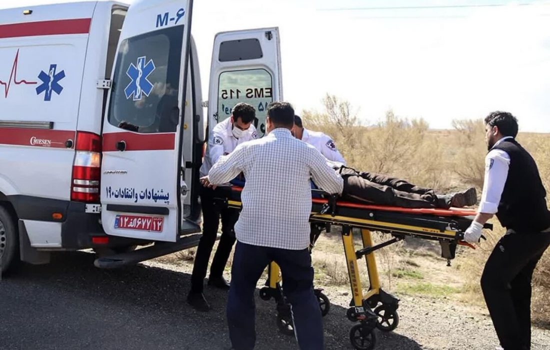 سوانح جاده‌ای در چناران یک کشته و ۱۵ مصدوم برجا گذاشت