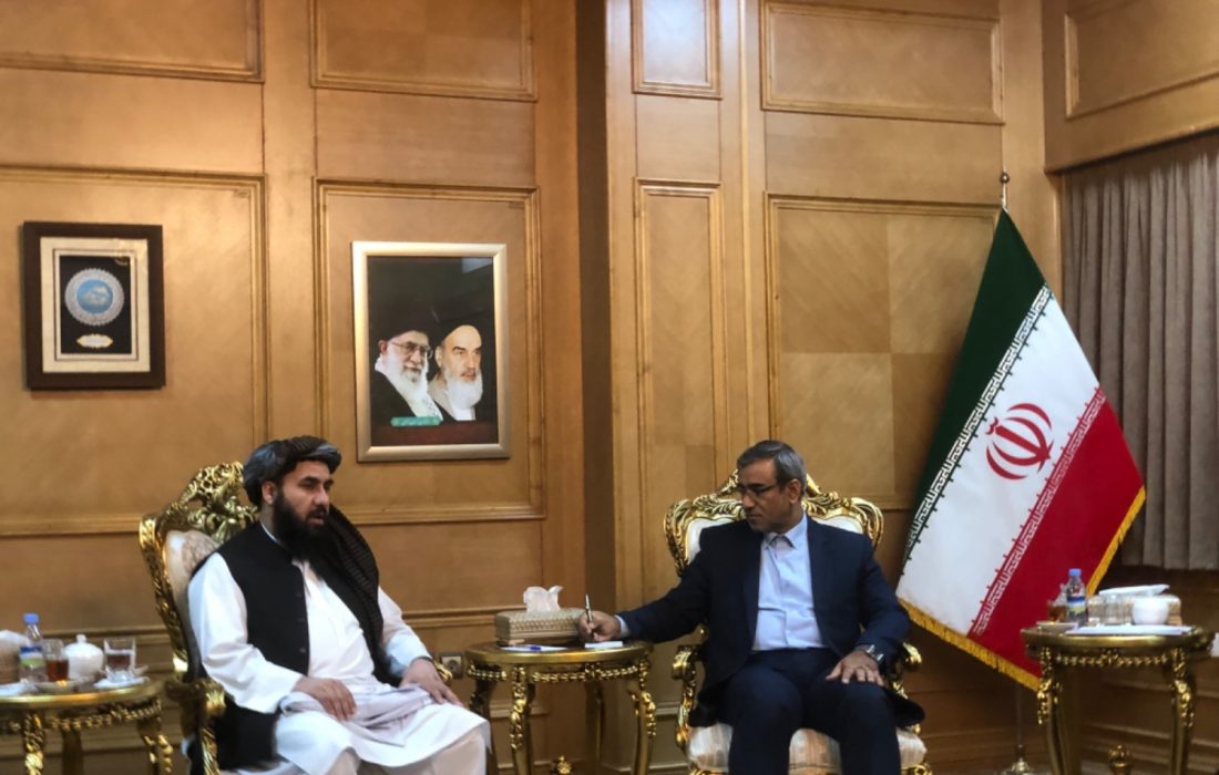 دیدار استاندار خراسان رضوی با معین خط آهن افغانستان
