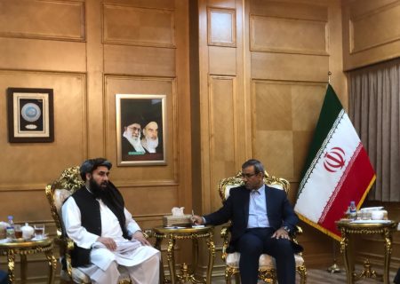 دیدار استاندار خراسان رضوی با معین خط آهن افغانستان