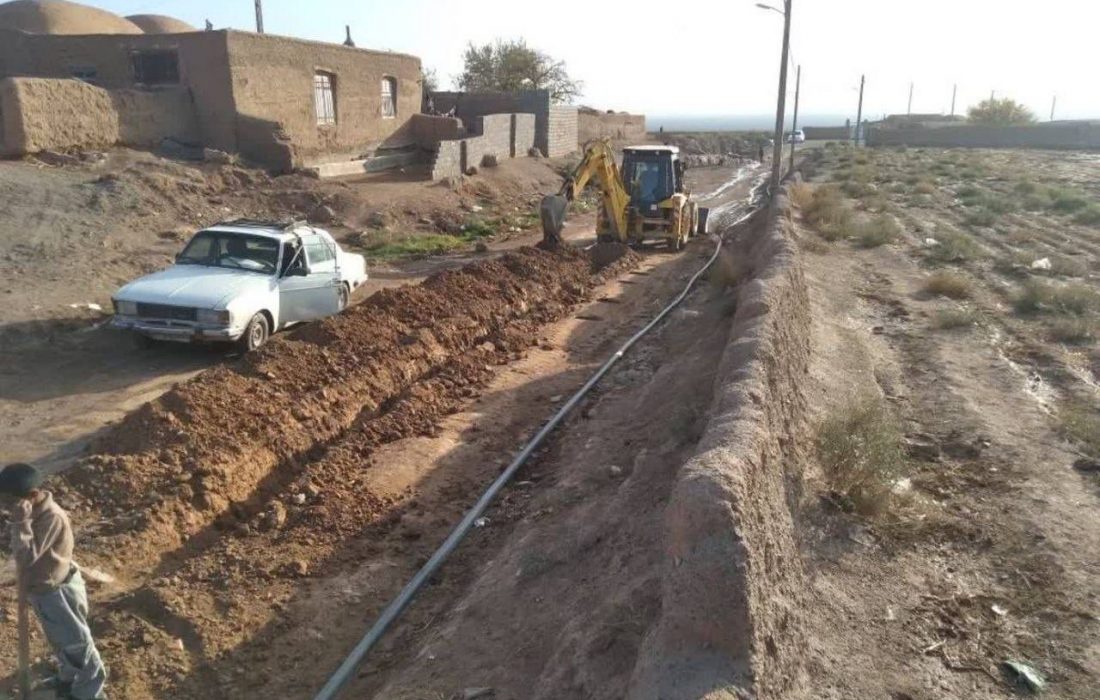 اصلاح و توسعه ۱۳ هزار ۹۰۰ متر شبکه آب شرب روستا‌های تربت جام