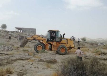 خلع ید و رفع تصرف بیش از ۲۰۰۰ هکتار اراضی ملی در تربت‌جام
