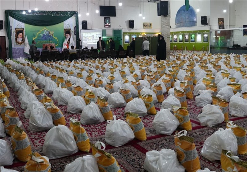 توزیع ۵۵۳۵ بسته معیشتی در قرار دوازدهم خراسان رضوی
