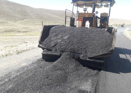 آغاز آسفالت راه روستایی اردیز سبزوار با مشارکت ساکنان و راهداری