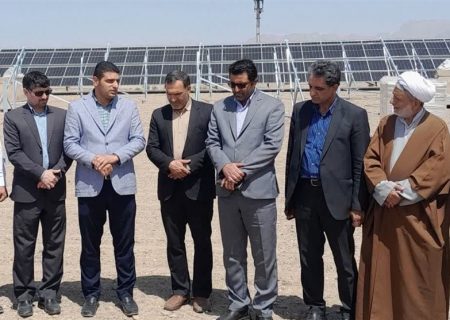 نصب بیش از ۱۴۰ پنل خورشیدی برای حذف خاموشی چاه‌های کشاورزی بردسکن