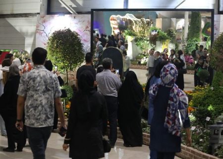 رکورد بازدید از نمایشگاه گل و گیاه مشهد شکسته شد