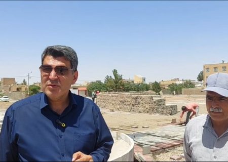 بازپیرایی و احداث ۵ پارک شهری به صورت همزمان توسط شهرداری گناباد