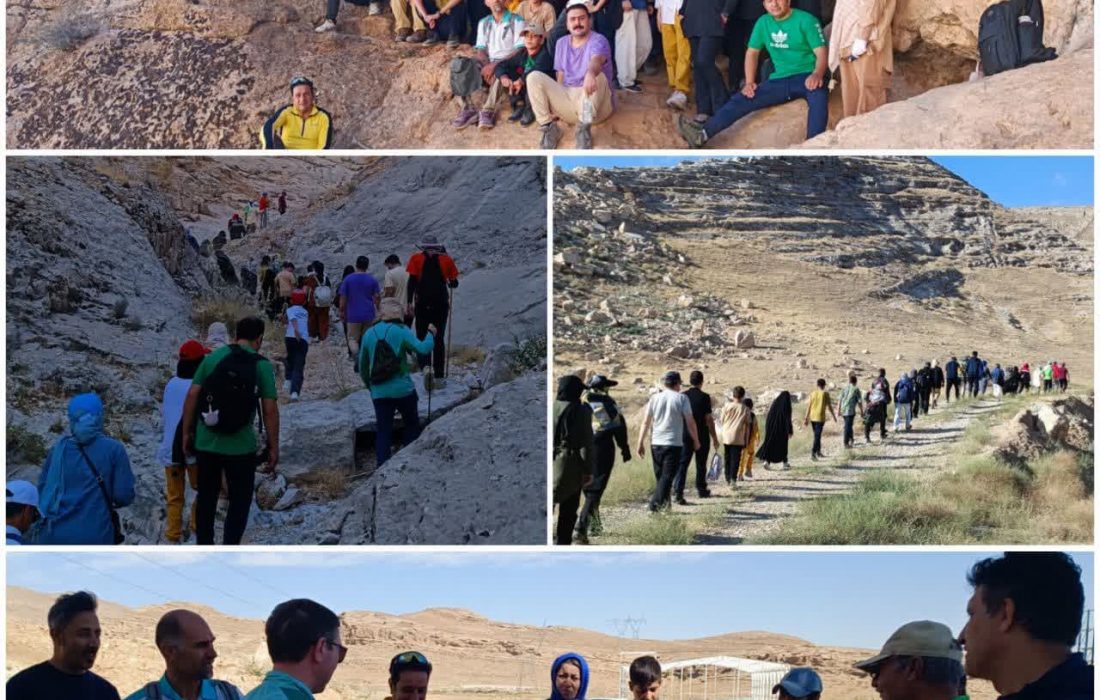 کوهپیمایی خانوادگی به مناسبت هفته شهرداری‌ها در چناران برگزار شد