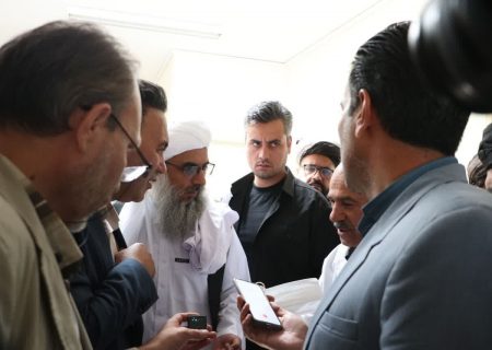 بازدید والی هرات از اردوگاه ساماندهی اتباع افغانستانی در سفید سنگ فریمان