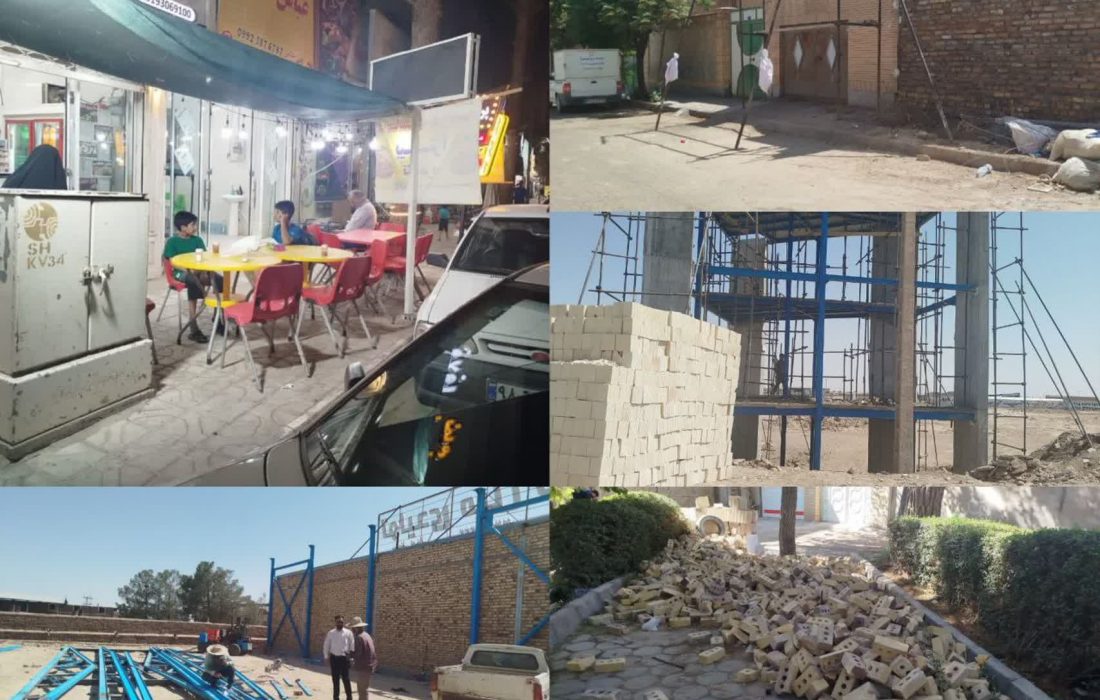 برخورد قاطع با تخلفات شهری در گناباد