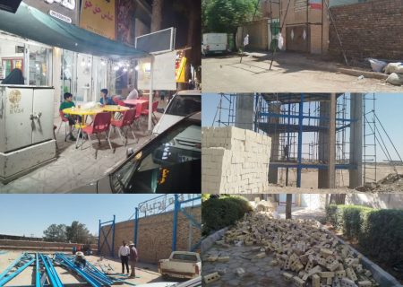 برخورد قاطع با تخلفات شهری در گناباد