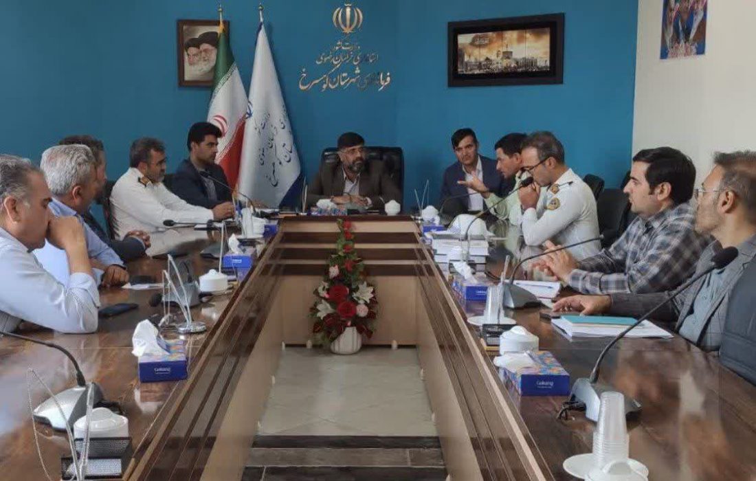 جلسه شورای ترافیک کوهسرخ با تأکید بر ایمنی و ساماندهی معابر برگزار شد
