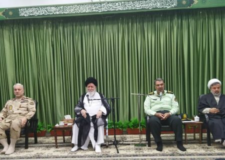 دیدار فرماندهان عالی انتظامی خراسان رضوی با نماینده ولی فقیه و امام جمعه مشهد مقدس