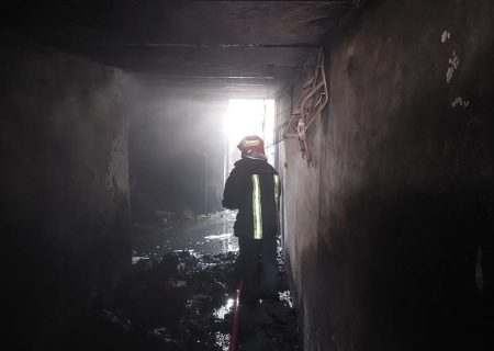 حریق منزل مسکونی در فاز ۳ فرهنگیان گناباد مهار شد