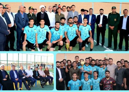 شهرداری عشق آباد قهرمان مسابقات فوتبال جام شهدای بخش مرکزی شهرستان میان‌جلگه