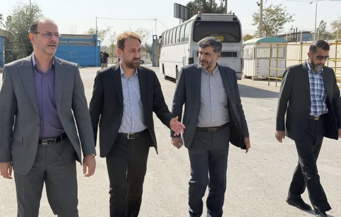 بررسی روند بازگشت اتباع خارجی در بازدید مدیرکل امور اتباع و مهاجرین خارجی از اردوگاه حسن‌آباد شاندیز