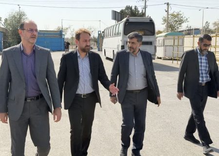 بررسی روند بازگشت اتباع خارجی در بازدید مدیرکل امور اتباع و مهاجرین خارجی از اردوگاه حسن‌آباد شاندیز