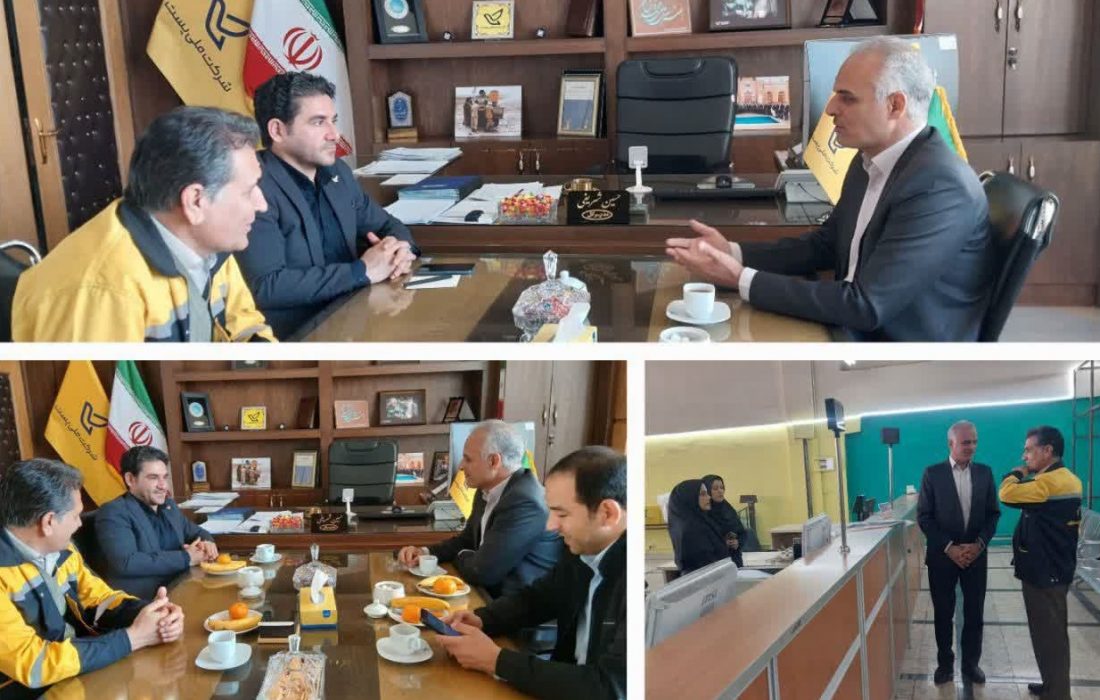 تقویت خدمات پستی زبرخان، محور دیدار فرماندار با مدیرکل پست خراسان رضوی
