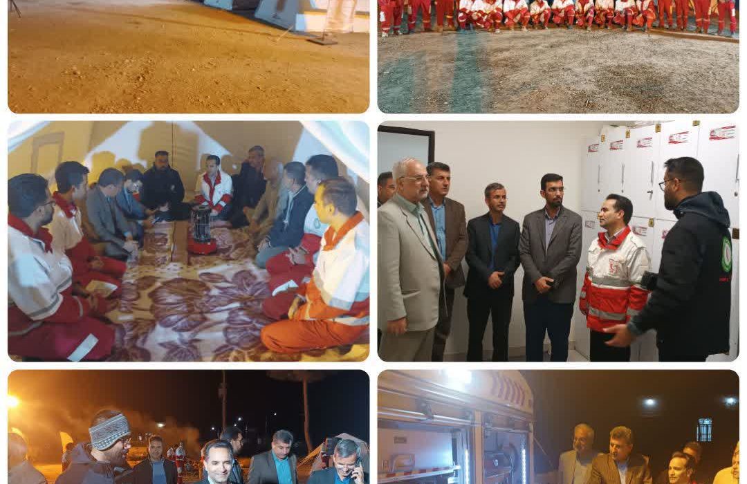 برگزاری اردوگاه ۲۴ ساعته تاب‌آوری و توان‌افزایی مدیریت بحران در خلیل‌آباد