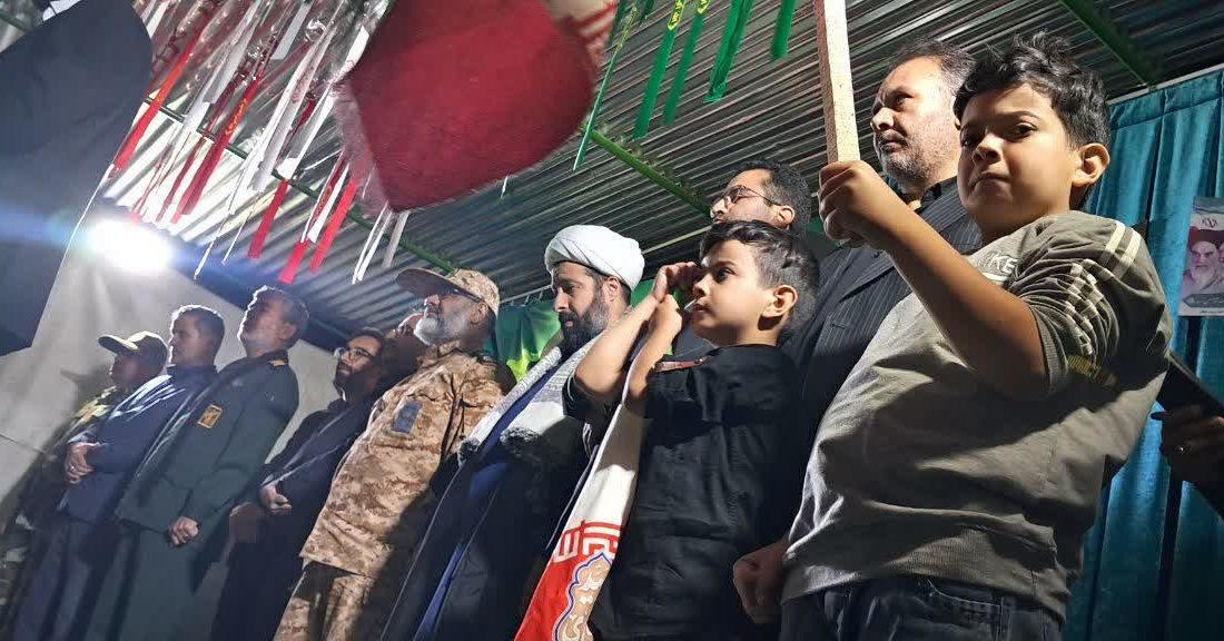 سوگواری اهالی تربت‌جام در چهلمین شب شهادت آیت‌الله سیدعلی حسینی خامنه‌ای