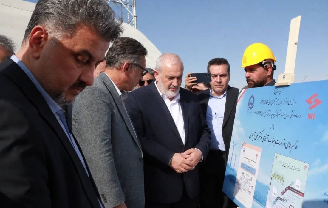 رونمایی وزیر نیرو از مدل ملی هوشمندسازی سیستم توزیع برق SGED در خراسان رضوی